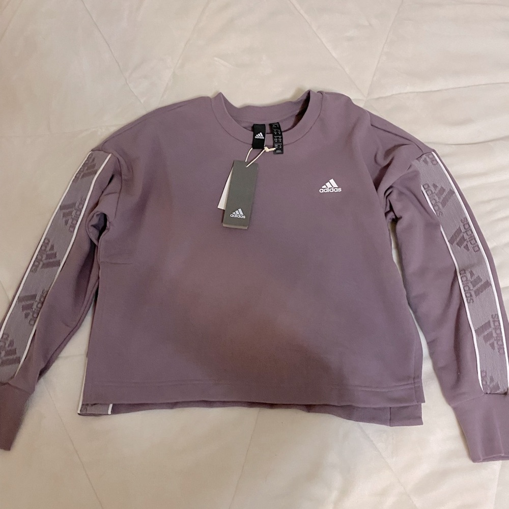 Brand New- Adidas Long Sleeve Crew-Neck